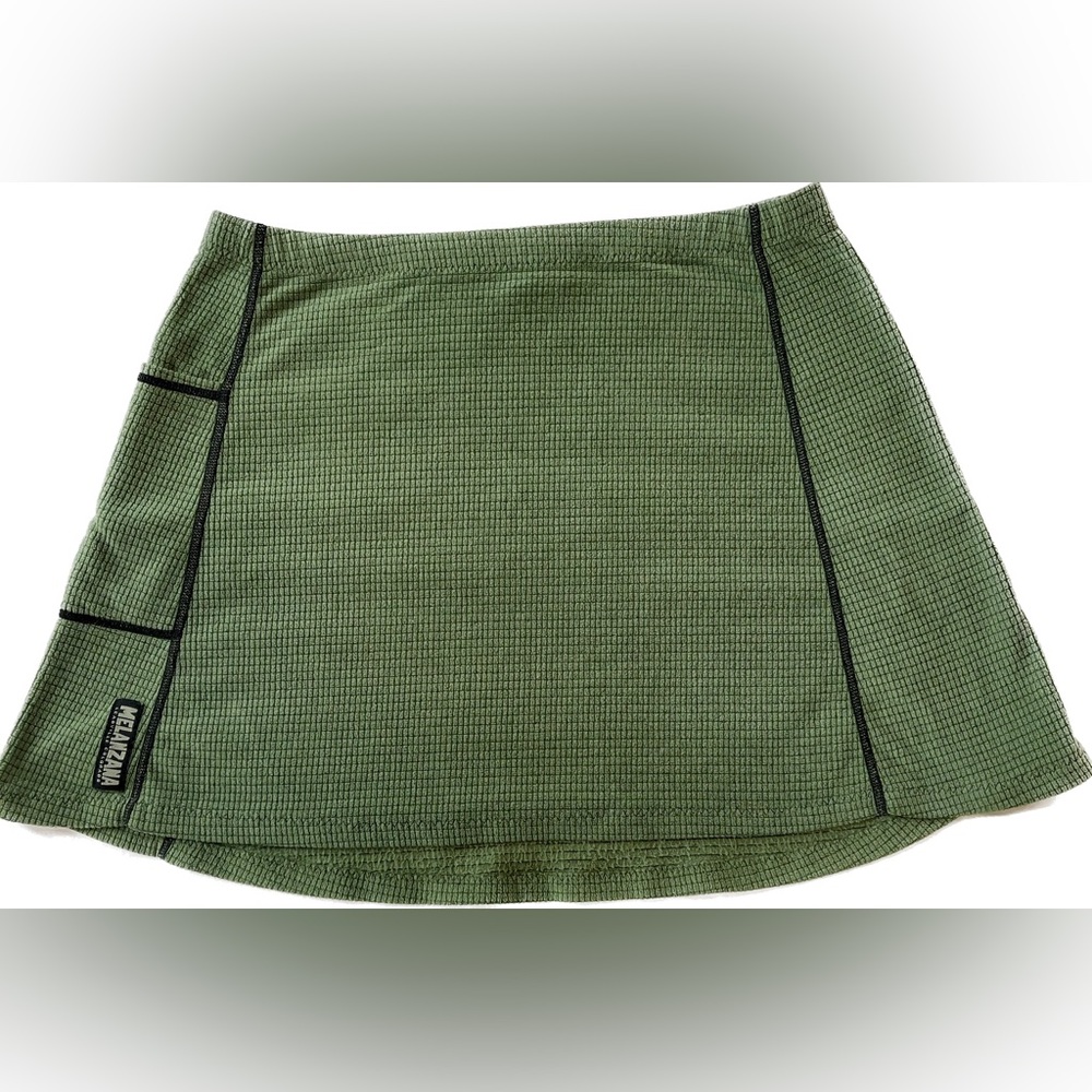 Melanzana Micro Grid Skirt